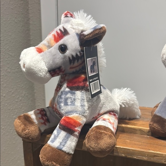 Plush Stuffed Animal Toy - White and Brown - Picture 14 of 15